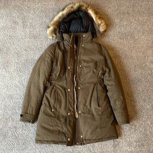 Spire Olive Green warm winter coat!